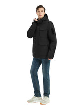 HARDLAND Men's Waterproof Tactical Jacket with Hood – Warm Outdoor Cargo Coat